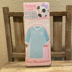 Soccer Mom Notepad Set Of 2, Soccer Mom Squad Notepad, Soccer Jersey Notepad